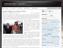 Tablet Screenshot of italian4journalist.wordpress.com