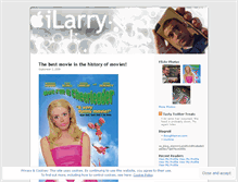 Tablet Screenshot of ilarry.wordpress.com