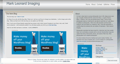 Desktop Screenshot of markleonardimaging.wordpress.com