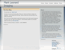 Tablet Screenshot of markleonardimaging.wordpress.com