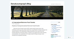 Desktop Screenshot of danukusumapraja.wordpress.com