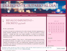 Tablet Screenshot of luciasavaresetributario.wordpress.com