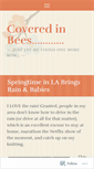 Mobile Screenshot of coveredinbeeeees.wordpress.com
