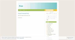 Desktop Screenshot of firokun.wordpress.com