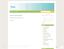 Tablet Screenshot of firokun.wordpress.com