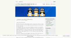 Desktop Screenshot of miparte.wordpress.com