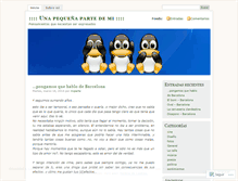 Tablet Screenshot of miparte.wordpress.com