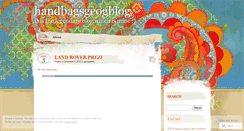 Desktop Screenshot of handbagsgeogblog.wordpress.com