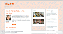 Desktop Screenshot of pastorjro.wordpress.com