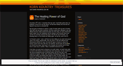Desktop Screenshot of kornkountrytreasures.wordpress.com