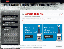 Tablet Screenshot of mauropettinaro.wordpress.com