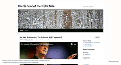 Desktop Screenshot of myextramile.wordpress.com