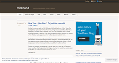 Desktop Screenshot of micknand.wordpress.com