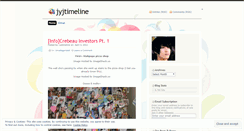 Desktop Screenshot of jyjtimeline.wordpress.com