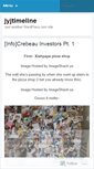 Mobile Screenshot of jyjtimeline.wordpress.com