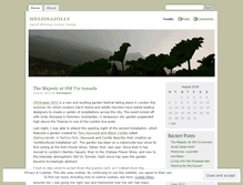 Tablet Screenshot of melissajolly.wordpress.com