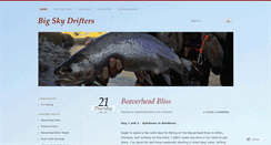 Desktop Screenshot of bigskydrifters.wordpress.com