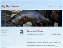 Tablet Screenshot of bigskydrifters.wordpress.com