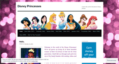 Desktop Screenshot of disneyfemales.wordpress.com