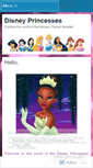 Mobile Screenshot of disneyfemales.wordpress.com