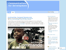 Tablet Screenshot of com4dev.wordpress.com