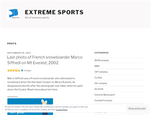 Tablet Screenshot of extremefreestyle.wordpress.com