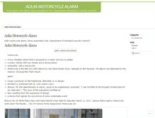 Tablet Screenshot of aolinmotorcyclealarmnxhk.wordpress.com