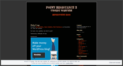 Desktop Screenshot of pointresistance.wordpress.com