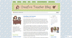 Desktop Screenshot of creativetchr.wordpress.com