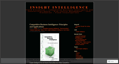 Desktop Screenshot of insightintelligence.wordpress.com