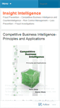 Mobile Screenshot of insightintelligence.wordpress.com