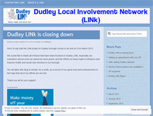 Tablet Screenshot of dudleylink.wordpress.com