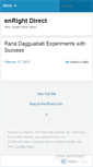Mobile Screenshot of enrightdirect.wordpress.com