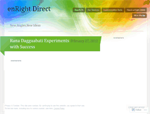 Tablet Screenshot of enrightdirect.wordpress.com