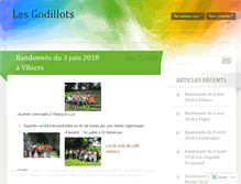 Tablet Screenshot of lesgodillots.wordpress.com