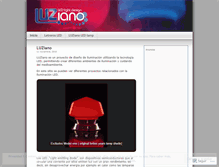 Tablet Screenshot of luzianoled.wordpress.com