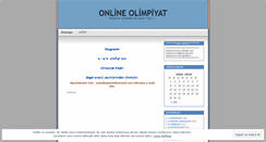 Desktop Screenshot of onlineolimpiyat.wordpress.com