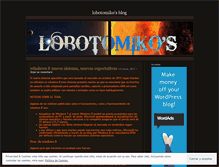 Tablet Screenshot of lobotomiko.wordpress.com
