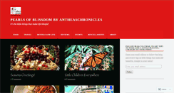 Desktop Screenshot of antheaschronicles.wordpress.com