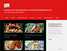 Tablet Screenshot of antheaschronicles.wordpress.com