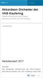 Mobile Screenshot of akkordeonorchesterkaufering.wordpress.com