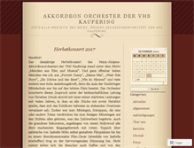 Tablet Screenshot of akkordeonorchesterkaufering.wordpress.com