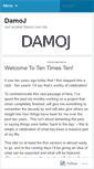 Mobile Screenshot of damoj.wordpress.com