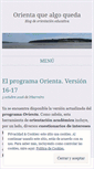 Mobile Screenshot of orientaquealgoqueda.wordpress.com