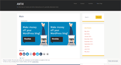 Desktop Screenshot of myantix.wordpress.com