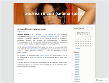 Tablet Screenshot of andrearincon2288.wordpress.com