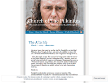 Tablet Screenshot of pilkinites.wordpress.com