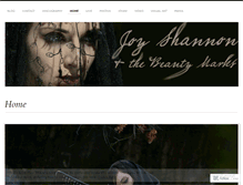 Tablet Screenshot of joyshannon.wordpress.com