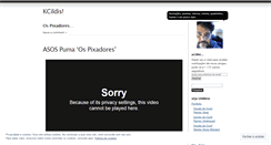 Desktop Screenshot of kcildis.wordpress.com