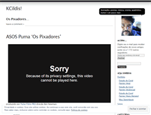 Tablet Screenshot of kcildis.wordpress.com